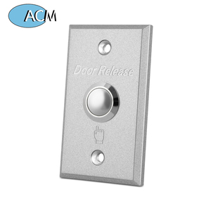 Verde fungo a cupola in plastica Push per uscire interruttore a pulsante NO/NC/COM pannello di alta qualità per controllo accessi porta cava - Product Image 4