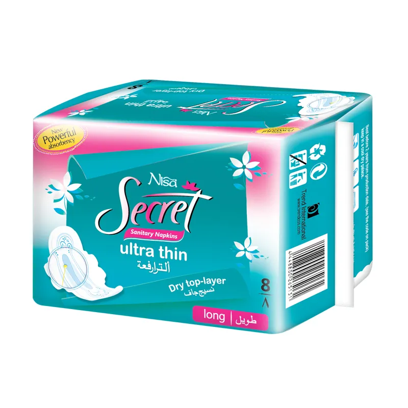 online supplier hygiene biodegradable cotton feminine sanitary pad
