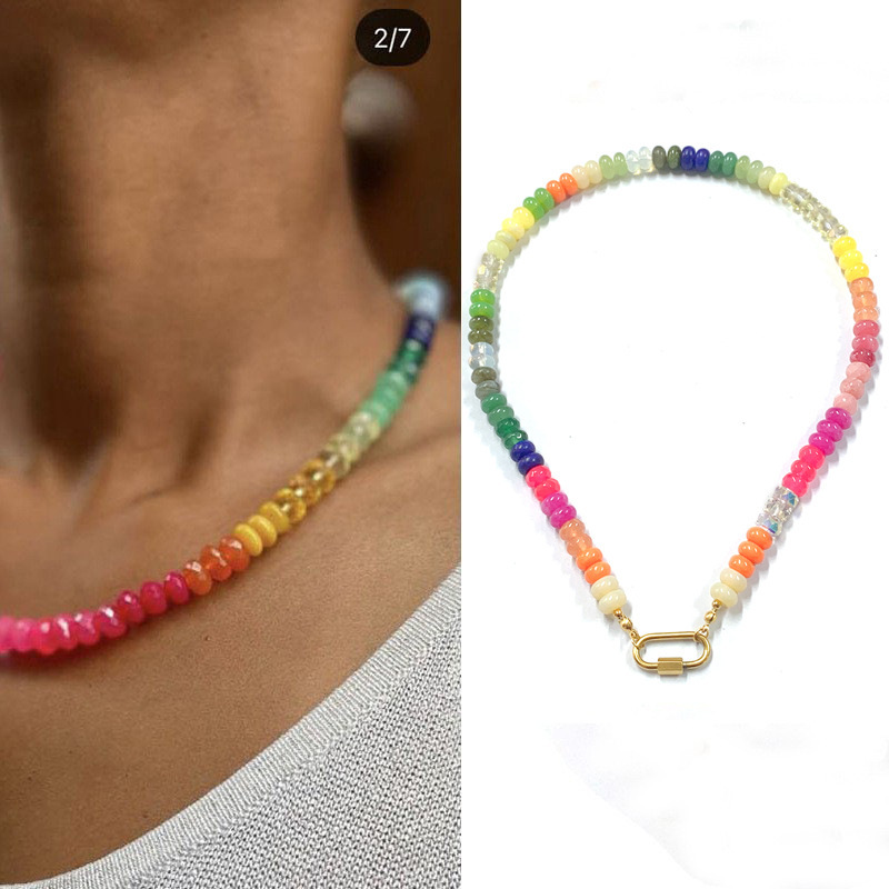 Colorful 44cm necklace
