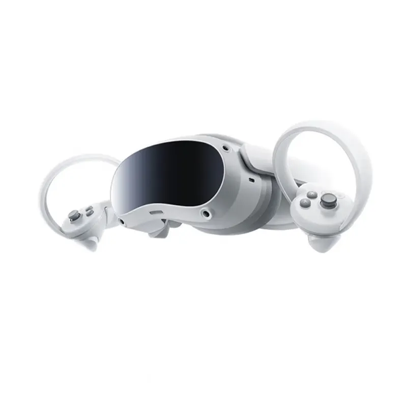Pico 4 Kacamata VR, 8 + 128G RTS All-In-One Virtual Reality 3D 4K Tampilan Pico4 Headset VR Steam VR Permainan Metaverse Chip XR2