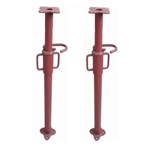 可调传统设计钢架建筑脚手架杆建筑模板钢支撑千斤顶柱 - Product Image 5