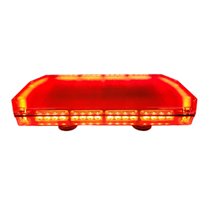 מיני בר lightbar הוביל-<span class=keywords><strong>3600</strong></span> אזהרת חירום לבן/צהוב DC12-24v גג בגג חלוק מרובע