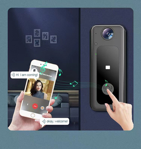 Smart Visual Wifi <strong>Wireless</strong> Video Doorbell Infrared Night Vision Two-Way <strong>Intercom</strong> Remote Monitoring <strong>Security</strong> <strong>System</strong> Made Plastic - Product Image 2