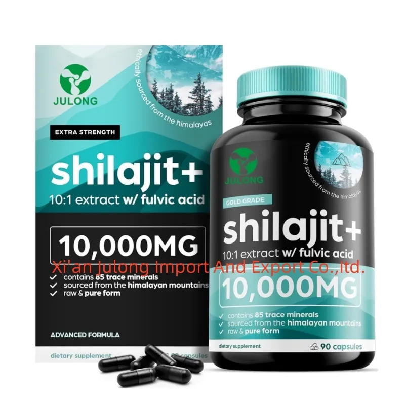 Thấp moq tùy chỉnh nhãn Himalaya shilajit tiềm năng Hữu Cơ viên nang với axit FULVIC khoáng chất vi lượng để tăng cường năng lượng và miễn dịch