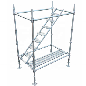 可调式易用建筑项目Q235钢松松插脚，用于杯形脚手架系统 - Product Image 1