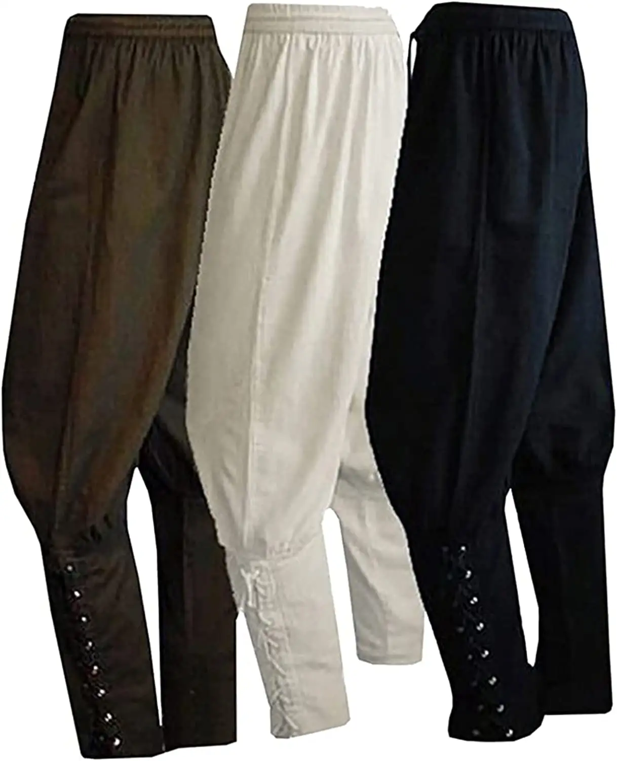 Мужские брюки до щиколотки, средневековый костюм пирата, брюки в готическом стиле эпохи Возрождения