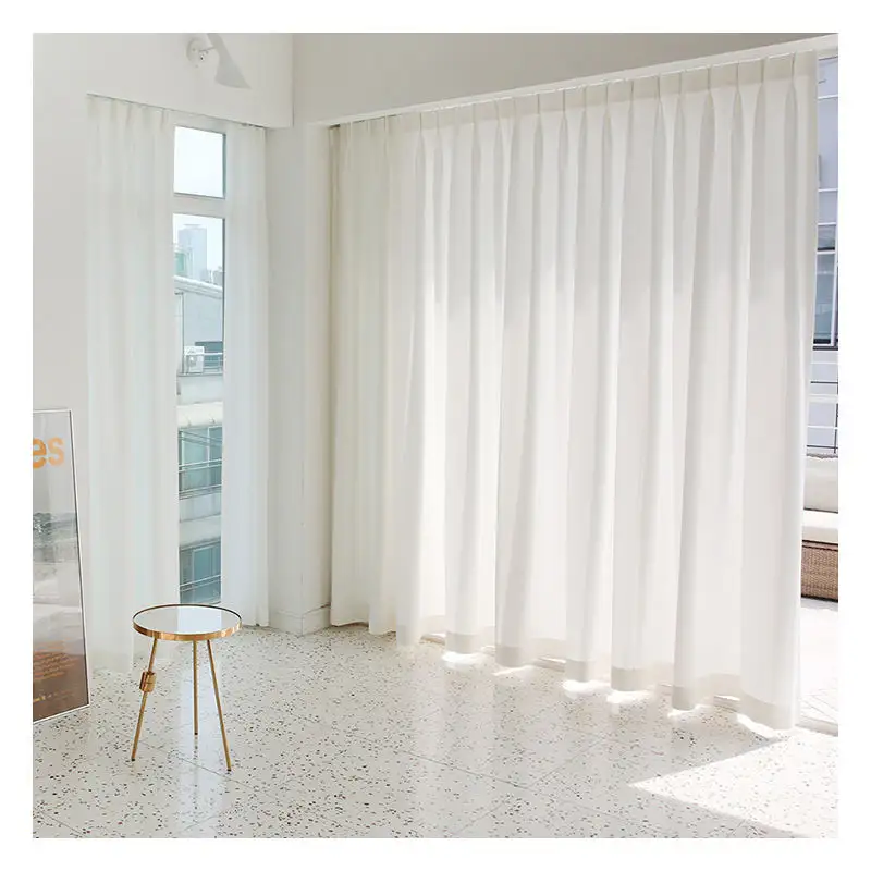 Innermor personalizzazione stile moderno Faux Line tessuto tende di lusso per finestre da soggiorno di alta qualità