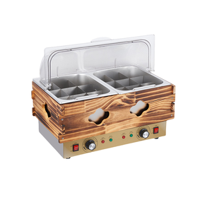 Anti-Scald Food Electric <strong>Kanto</strong> Cooking Pot <strong>Machine</strong> Controlled Cooking Noodle Sausage Boiling Cooker Wooden Nine Boxes Hot Pot - Product Image 6