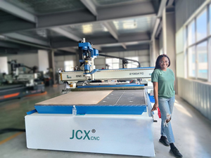 JCX-2130木材数控路由器3D雕刻切割机2100 * 3000毫米ATC 12工具家具生产线生产3/4/5轴 - Product Image 4