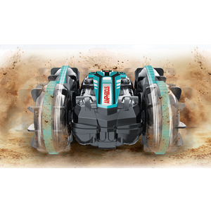 2021新しいスタイルのラジコントイ2.4Ghz両面リモートコントロールカー水陸両用ランドウォーター2in1 RCカートイ1 - Product Image 3