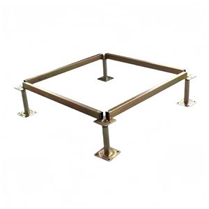 Lingding mới nâng lên truy cập sàn hỗ trợ bệ thiết kế công nghiệp có thể điều chỉnh kim loại bệ sàn phụ kiện cho khách sạn - Product Image 5