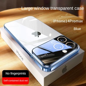 Fashionable <strong>Big</strong> Window Design Hard <strong>Pc</strong> Material Mobile Phone <strong>Cases</strong> for iphone 11 Pro Max 12 13 14 15 Transparent clear Back Cover - Product Image 6