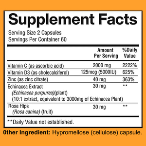 Les capsules de vitamine <span class=keywords><strong>C</strong></span> 2000MG d'ODM d'OEM soutiennent le système immunitaire sain - Product Image 2