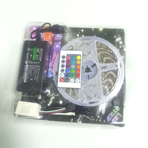 RGB SMD 5050 <strong>Led</strong> <strong>Strip</strong> Kit IP65 5M <strong>Strips</strong> and Power Supply Adapter and 24key Mini Remote Controller As a Set - Product Image 3