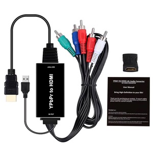 RCA RGB YPbPr to <strong>HDMI</strong> Converter Component Adapter 2m Cable Support 4K Video Audio Converter for HDTV - Product Image 1
