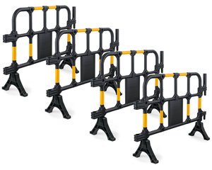 An toàn giao thông cung cấp hàng đợi PVC rào cản người đi bộ di động có thể tháo rời hàng rào an toàn đường cao tốc đường hàng rào sân bay chướng ngại vật - Product Image 4