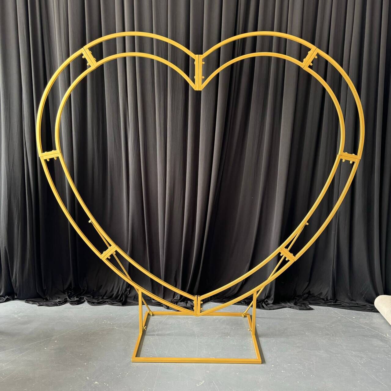 Forme de coeur 2 Or mat