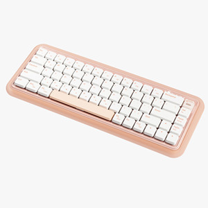 Durgod S230 Cream Wireless Mechanical <strong>Keyboard</strong>, 84-Key 75% Layout, Connect up to 3 Devices for <strong>Mac</strong> Window - Product Image 4