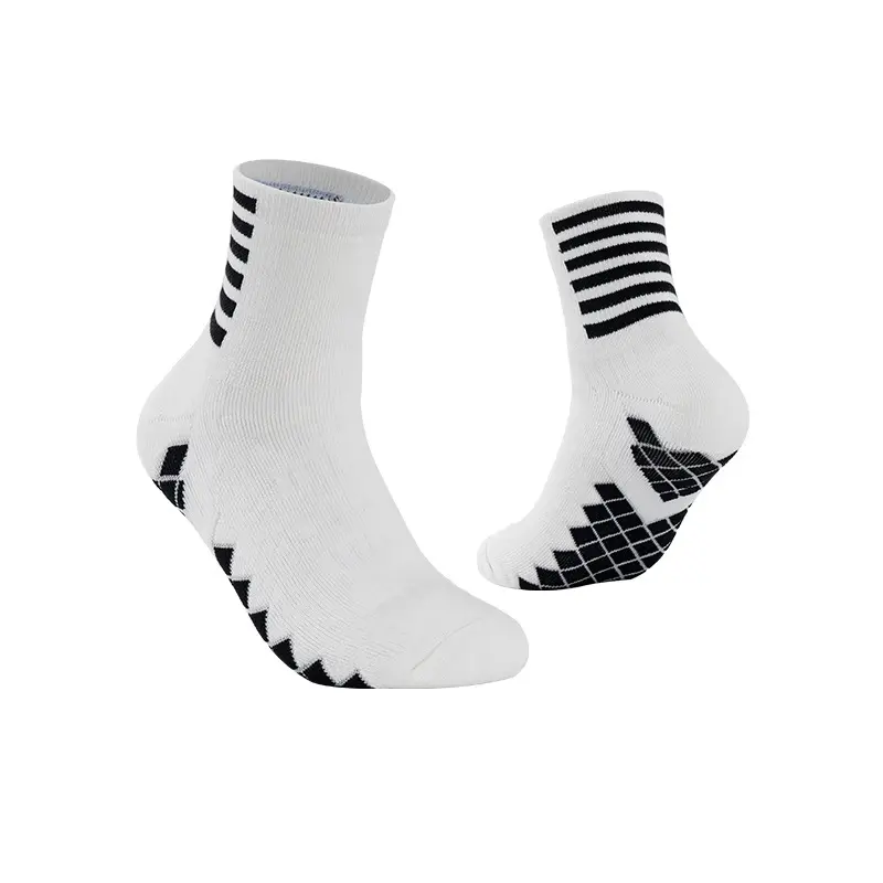 Benutzer definiertes neuestes Design Bequemes atmungsaktives Baumwoll kissen mit Elite-Basketball-Socken