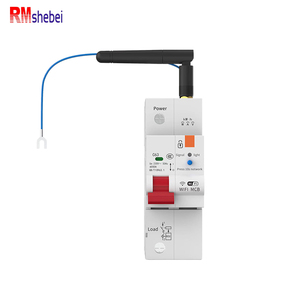 RMshebei <span class=keywords><strong>63A</strong></span> TuyaWIFIスマートエネルギーメーターKwhメータリングサーキットブレーカータイマーリモートコントロールスマートスイッチスマート家電