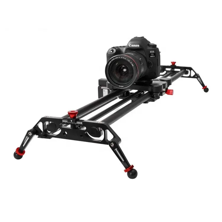 Studio photography filming equipment Carbon Fiber 100cm photo video DSLR camera track slider