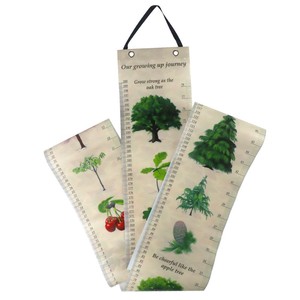 增长图帆布高度图标尺可拆卸挂壁尺家居装饰测量图 - Product Image 6