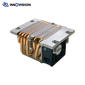 高性能2U AMD SP5アクティブCPUクーラー6銅加熱パイプTDP 380Wサーバーヒートシンク6025MM PWMファン付き - Product Image 4