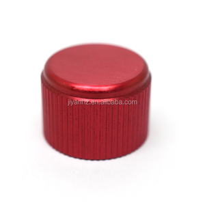 産業用コントロールパネル調整部品用カスタムCNC加工赤アルマイトアルミノブカバーキャップ - Product Image 2