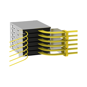 FDC 144D FTTH Distribución de fibra al aire libre/Gabinete de telecomunicaciones al aire libre para aplicaciones de red de telecomunicaciones FTTH