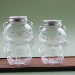 350ml cấp thực phẩm Pet gấu hình dạng màn hình in chai nước giải khát cho trà Soda năng lượng đồ uống & bia - Product Image 6