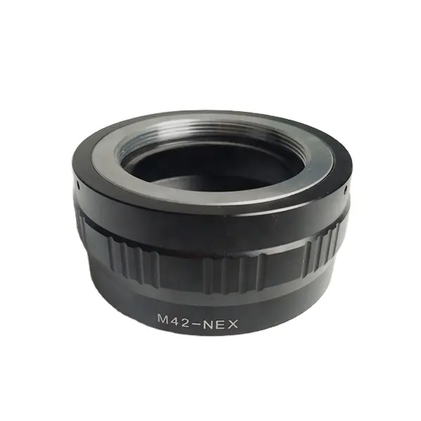 massa Digital camera accessories CNC Machining aluminum alloy M42 lens adapter rings for canon nikon sony Fuji Pentax