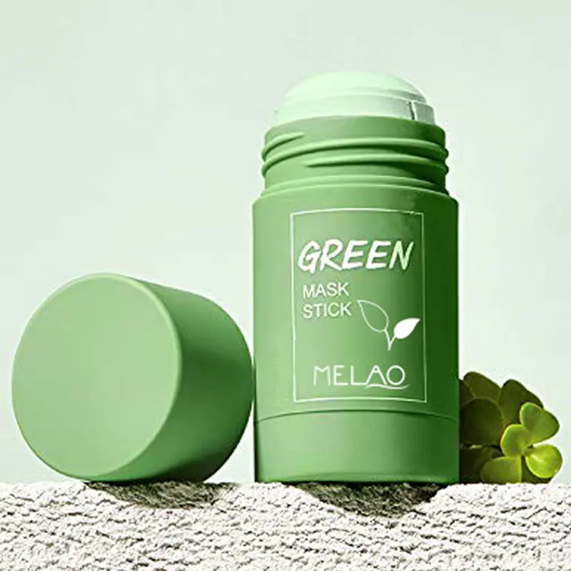 Coreano giappone sakura tè verde delicato incandescente rinfrescante prodotti per la pulizia film di fango vulcano matcha maschera di fango di argilla detergente