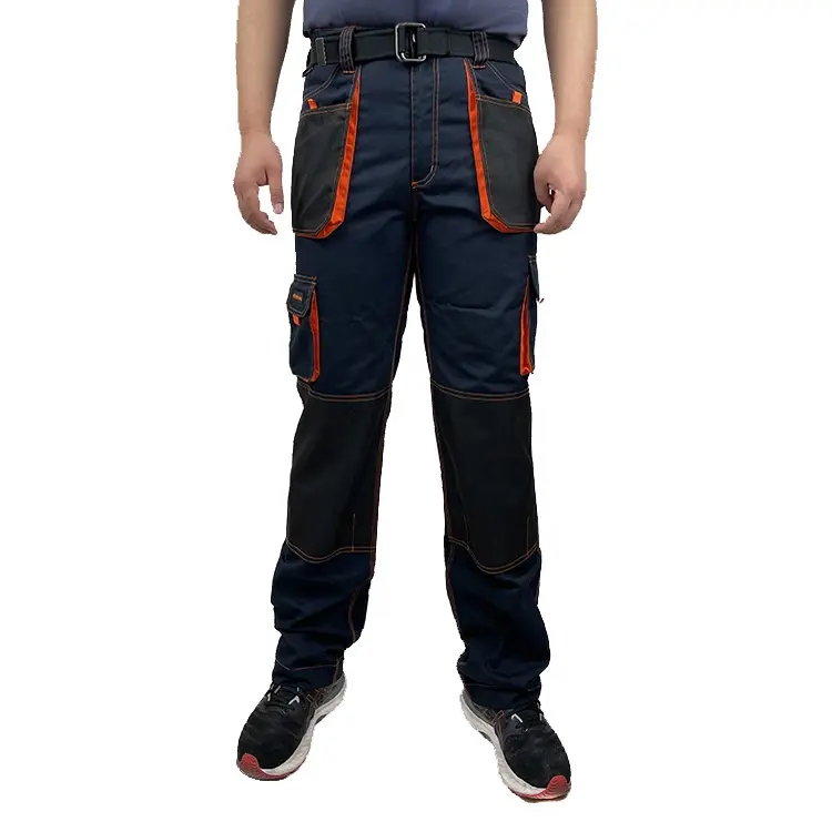 Venta al por mayor Rodillera pantalones de trabajo para hombre de alta resistencia fabricación de ropa de construcción mejores pantalones de trabajo