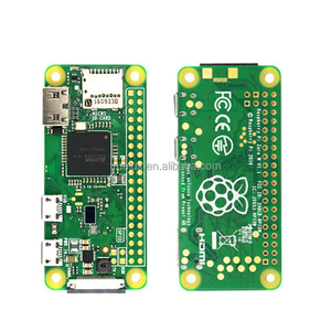 Плата для развития Raspberry Pi Zero W, оригинальный новый беспроводной Wi-Fi 4,1, 1 ГГц, ЦП 512MB Pi0 Вт, одноплатный компьютер, Лидер продаж - Product Image 1