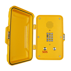 Ip65 Waterproof Outdoor Digital <strong>Intercom</strong> <strong>System</strong> Voip <strong>Sip</strong> Emergency Industrial Telephone With Speaker For Highway Subway Railway - Product Image 1
