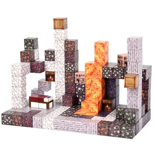 Ce认证的青少年200件3D磁性瓷砖杆套件 | 构建高级建筑模型 - Product Image 1