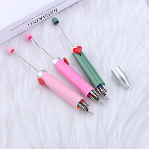 New Style <strong>7</strong> <strong>in</strong> <strong>1</strong> Colors Plastic Bead <strong>Multicolor</strong> DIY <strong>Pen</strong> Charms Beads Gift Ballpoint <strong>Pens</strong>