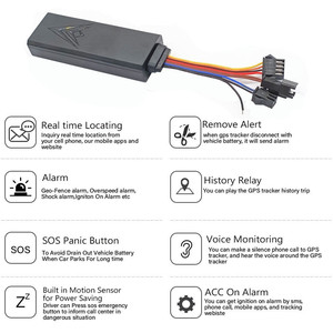 Rastreador GPS para vehículos TK004, plataforma Android, Software de seguimiento, dispositivo de seguimiento GPS para navegación de motocicletas, sistema de seguimiento de ubicación - Product Image 3