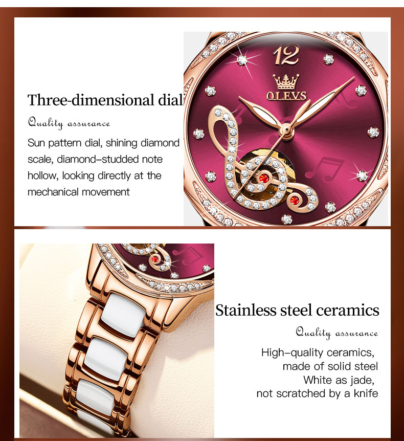 OLEVS Ceramic Mechanical | GoldYSofT Sale Online OLEVS Ceramic Mechanical | GoldYSofT Sale Online