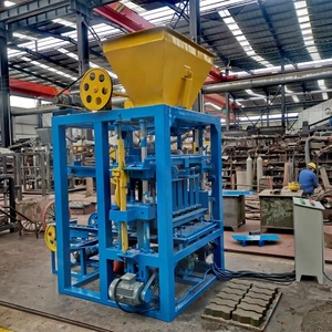 La máquina automatizada para hacer bloques hace ladrillos con agujeros cuadrados, operación inteligente, máquinas de bloques de hormigón - Product Image 6