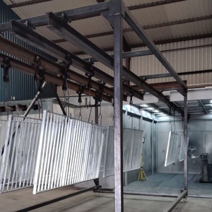 Linea di rivestimento manuale elettrostatico compatto in polvere per i clienti in Irlanda - Product Image 1