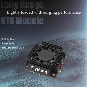 Flymind VTX Transmitter hiệu quả cao FV5W-A1 Video Transmitter 5000mw OSD cấu hình 14.6-28V đầu vào quạt làm mát JST 6pin - Product Image 5