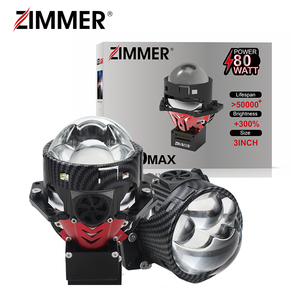 Zimmer Led Biプロジェクターヘッドライト電球スマート温度3レーザーレンズR80 Max Biプロジェクターヘッドライト - Product Image 6