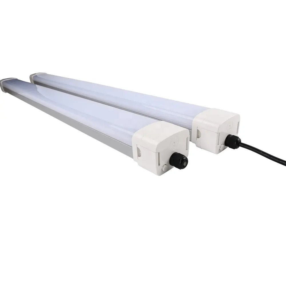 ETL DLC Certification Bus Station 4フィート40W LED Triproof Light LED Batten Light