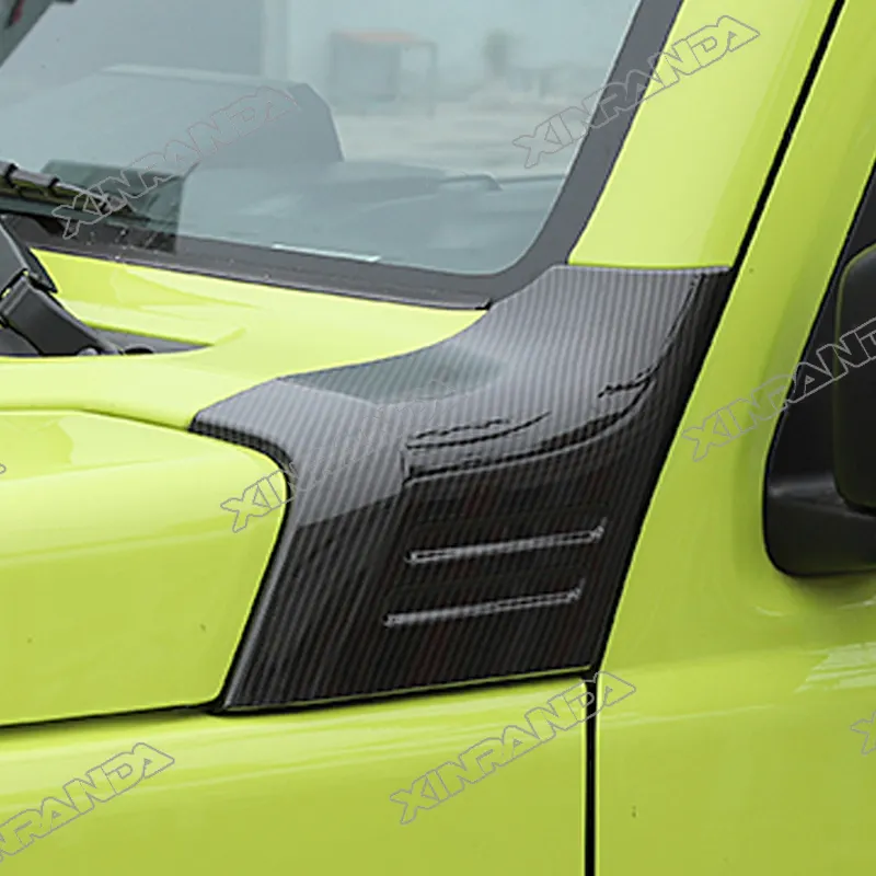 Jimny jb74 accessories Side corner guard carbon For Suzuki Jimny JB64 JB74w 2018 2019 2020 2021 2022 2023