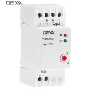 GEYA Sensor de control de luz control electrónico temporizador de encendido/apagado interruptores de tiempo control de iluminación