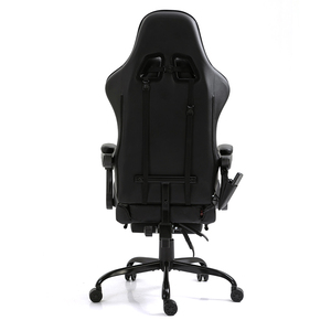 Biểu Tượng Tùy Chỉnh Cadeira Gamer PU Da Đen Ergonomic Ngả Trò Chơi Máy Tính Ghế Massage Chơi Game Ghế - Product Image 6