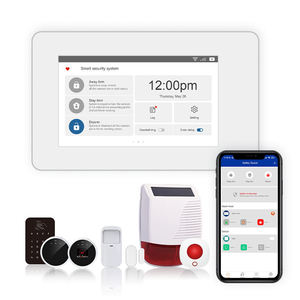 Sistema de Alarma de Seguridad PARA EL Hogar, Control Remoto por Aplicación, CMS, Alexa, Control de Voz, Wifi, GSM, GPRS - Product Image 1