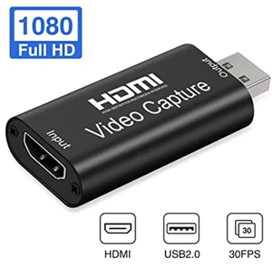 USB视频采集卡HDMI USB 2.0视频采集器记录1080P30Hz用于直播PS4游戏DVD摄像机记录 - Product Image 4