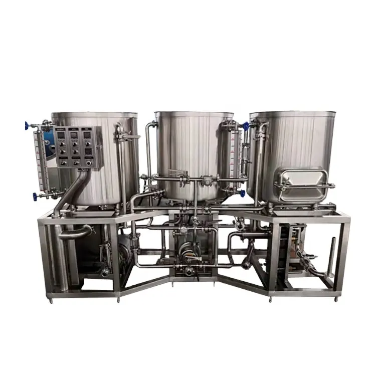 SUS304 brewtech homebrew 50L 100L mini brew per test di ricette attrezzatura per birrerie artigianali